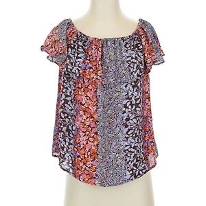 Maeve Multicolor Floral Blouse